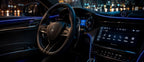 3D Embossed Genuine Leather Steering Wheel Cover for Mercedes-Benz