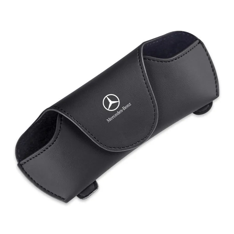 Car glasses case car eyeglass holder car sun visor storage box
