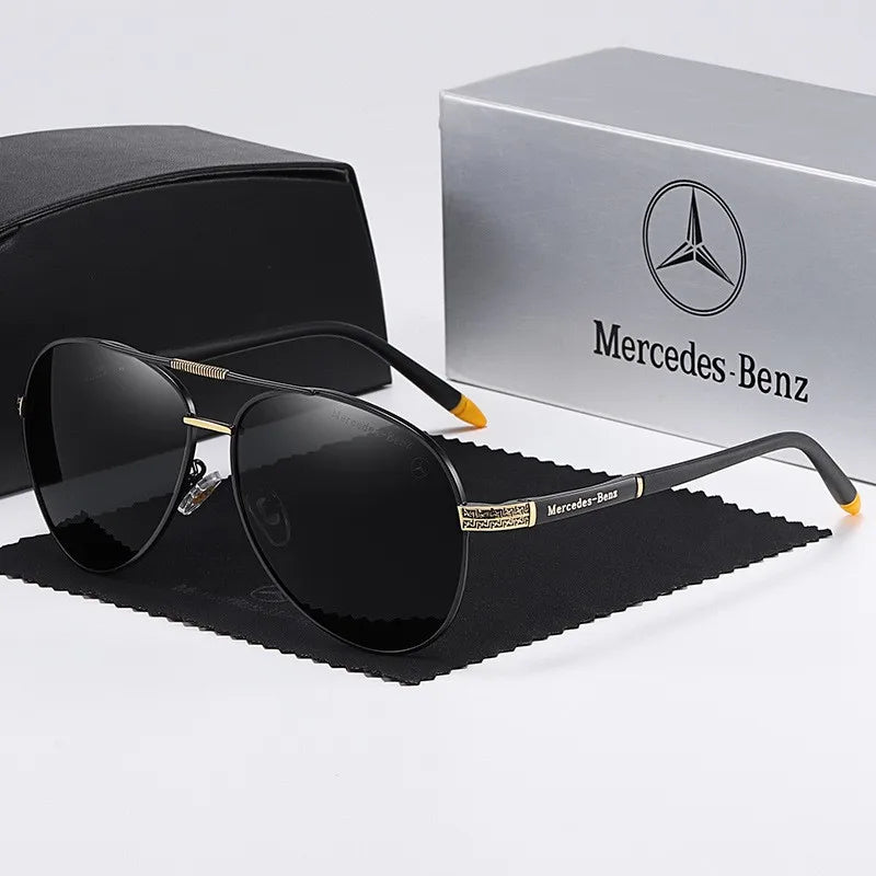 Premium Polarized Statement Sunglasses Set For Mercedes-Benz