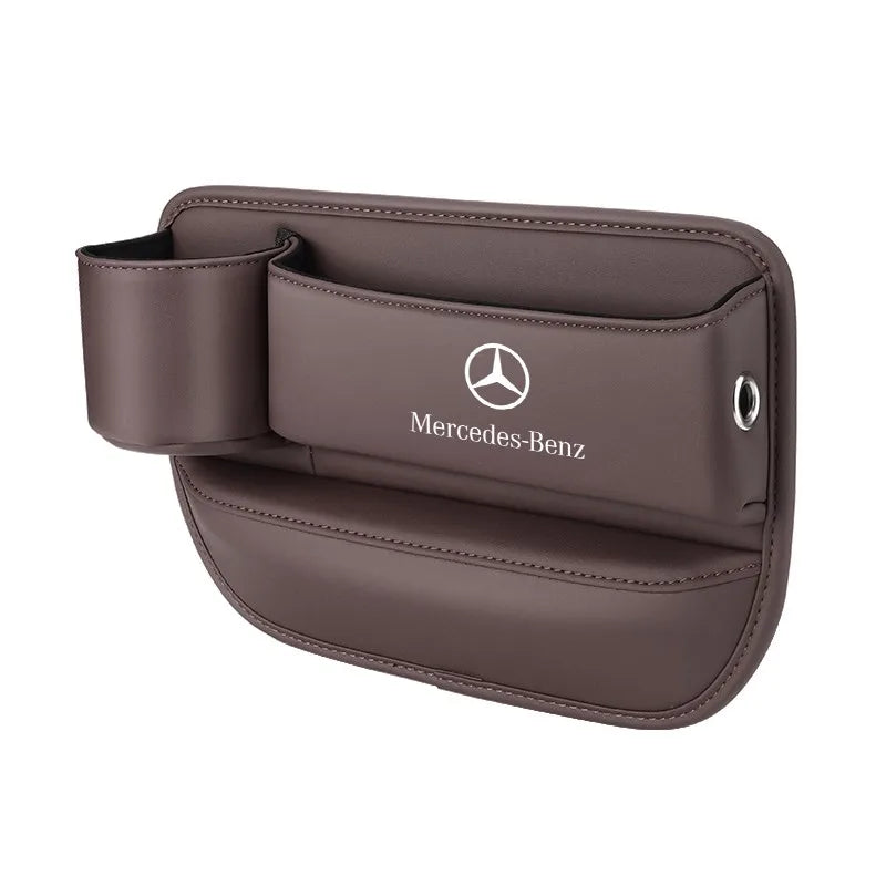 Car seat gap storage box with cup holder suitable for Mercedes-Benz