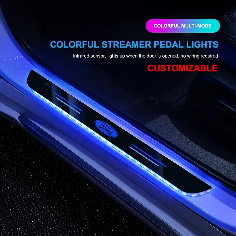 Customizable LED Car Pedal Lights For Ford