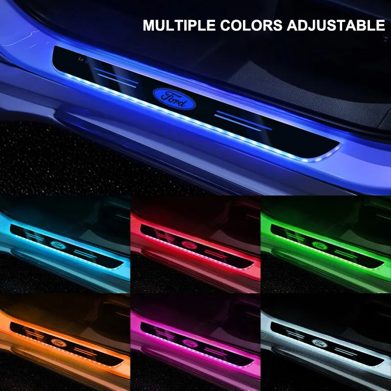 Customizable LED Car Pedal Lights For Ford