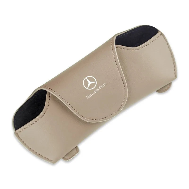 Car glasses case car eyeglass holder car sun visor storage box