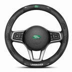 3D Embossed Genuine Leather Steering Wheel Cover For Land Rover