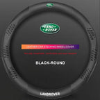 3D Embossed Genuine Leather Steering Wheel Cover For Land Rover