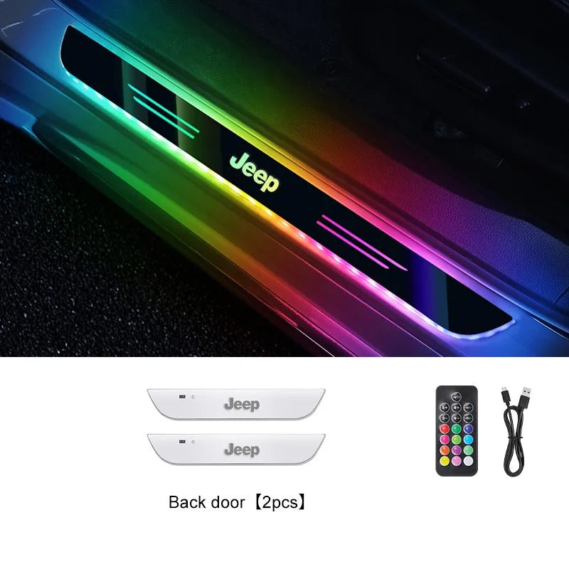 Customizable LED Car Pedal Lights For Jeep