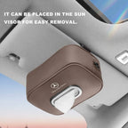 Premium Leather Car Seat Back Tissue Holder for Mercedes-Benz