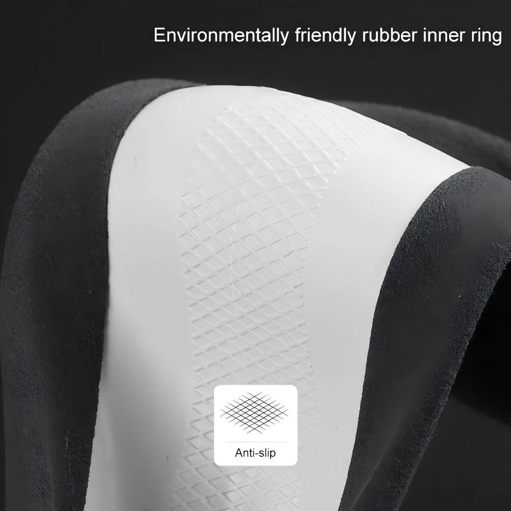 Alcantara Suede 3D Embossed Steering Wheel Cover For Audi