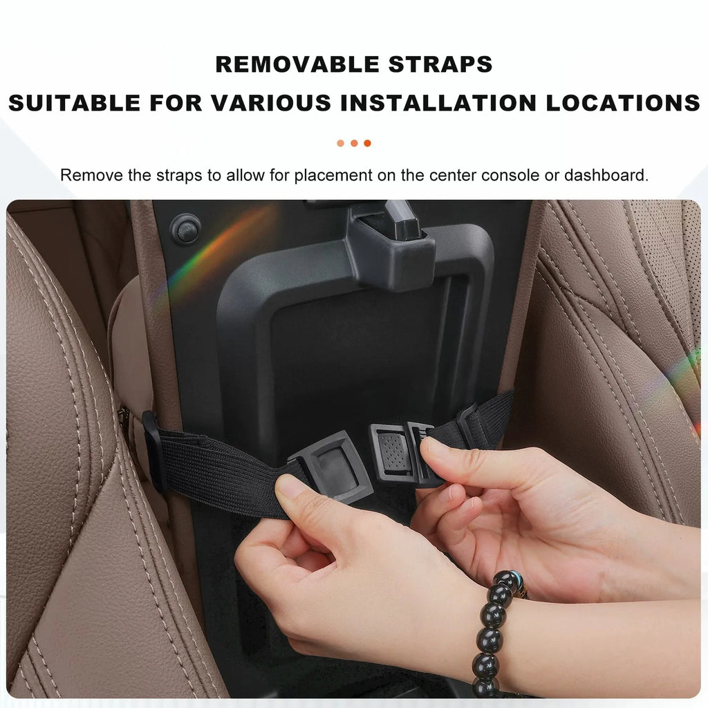 Premium Leather Car Seat Back Tissue Holder for Mercedes-Benz