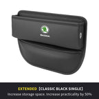 Car seat gap leather storage box suitable for Skoda