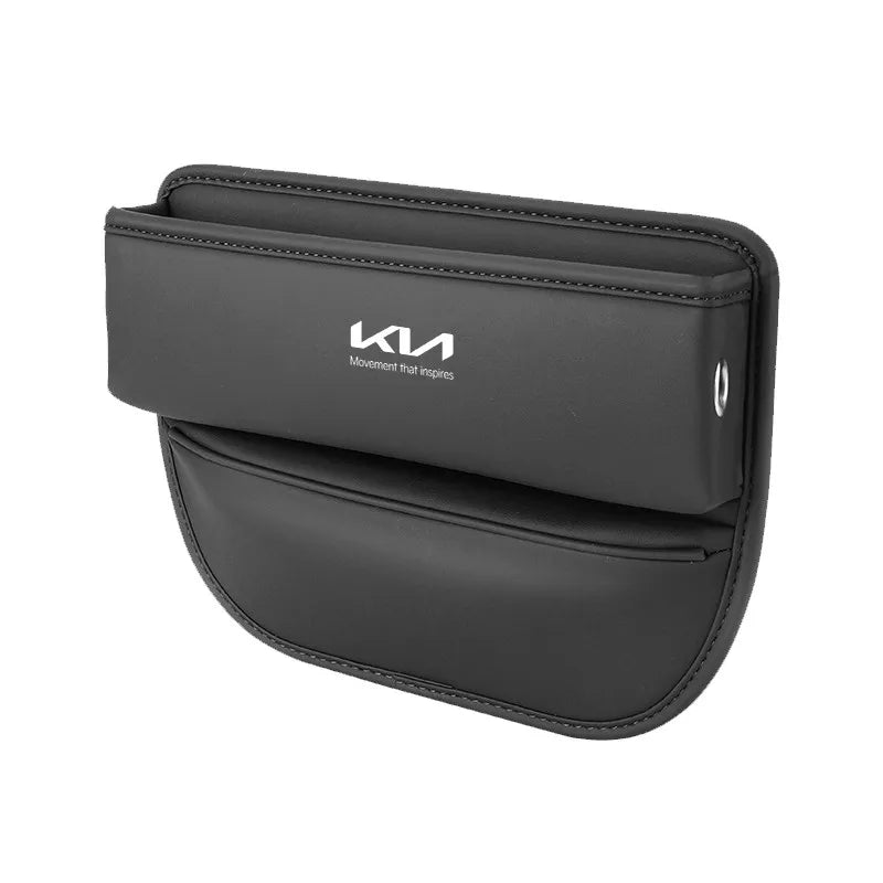 Car seat gap leather storage box suitable for Kia