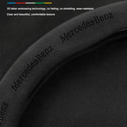 Car steering wheel cover in carbon fiber suede style suitable for Mercedes-Benz