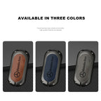Zinc alloy genuine leather car key case for Mercedes-Benz series
