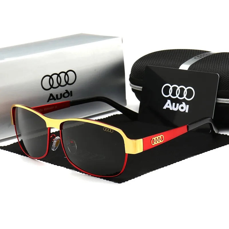 Premium Polarized Shield Sunglasses Set For Audi