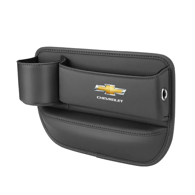 Car seat gap storage box with cup holder suitable for Chevrolet