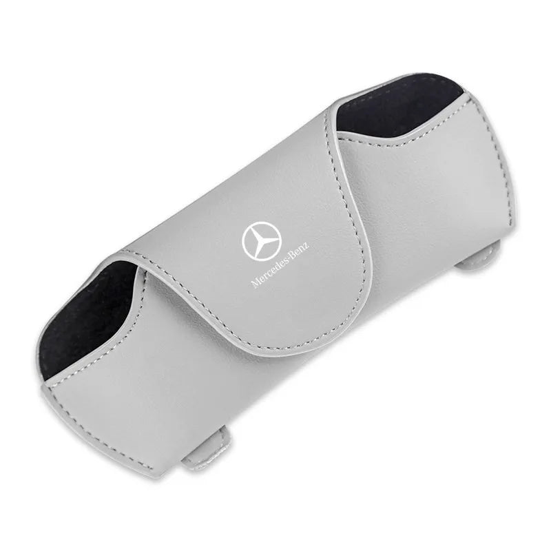 Car glasses case car eyeglass holder car sun visor storage box