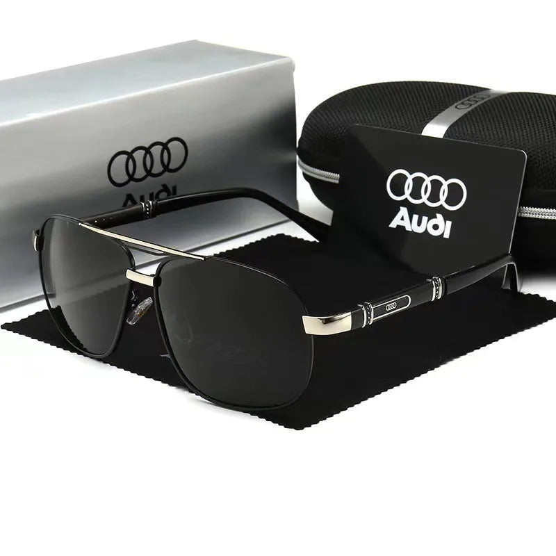 Premium Polarized Aviator Sunglasses Set For Audi