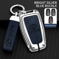Zinc alloy genuine leather car key case for Toyota series