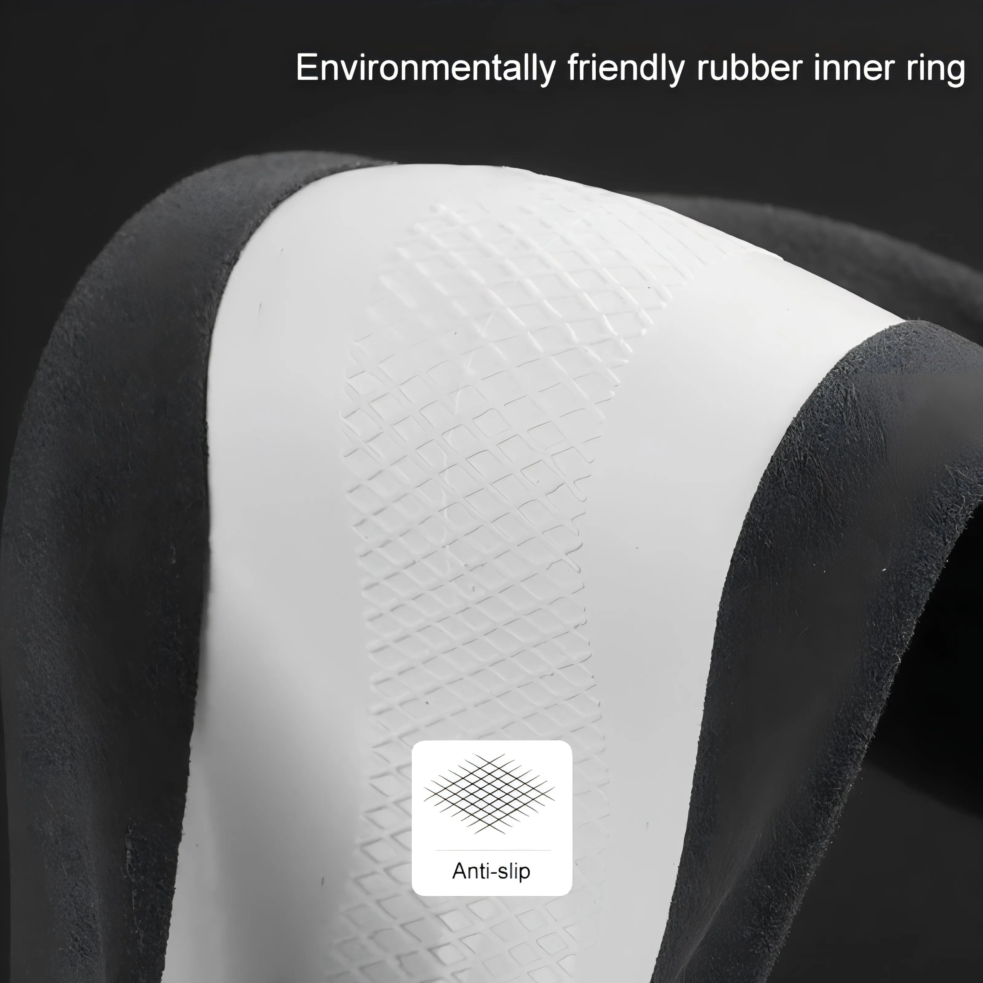 Alcantara Suede 3D Embossed Steering Wheel Cover For Mitsubishi