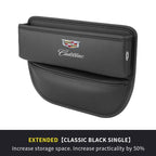 Car seat gap leather storage box suitable for Cadillac