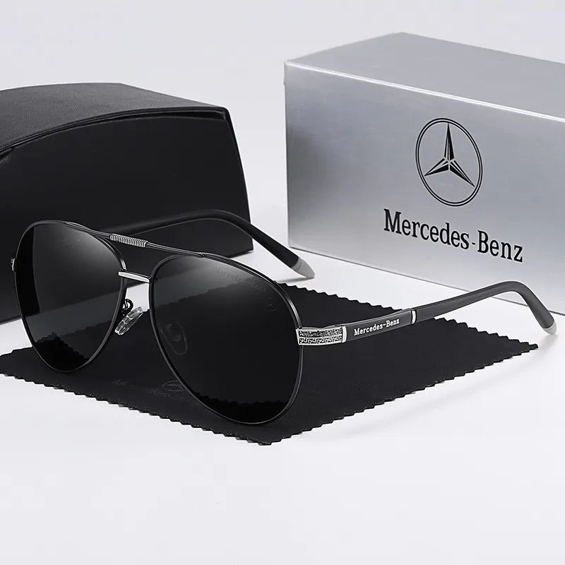 Premium Polarized Statement Sunglasses Set For Mercedes-Benz