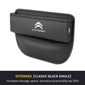 Car seat gap leather storage box suitable for Citroen