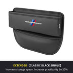 Car seat gap leather storage box suitable for BMW M
