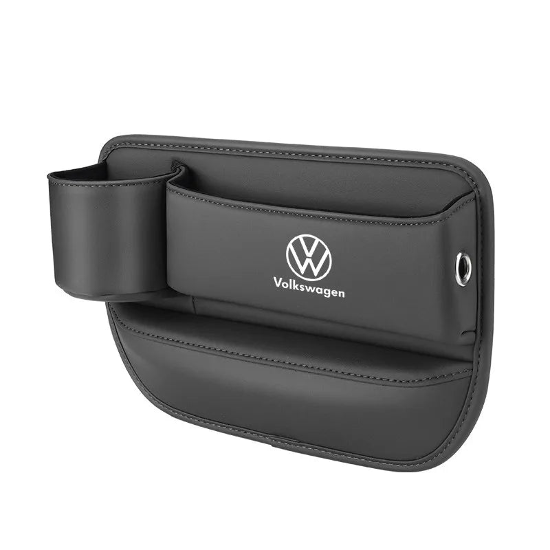 Car seat gap storage box with cup holder suitable for Volkswagen