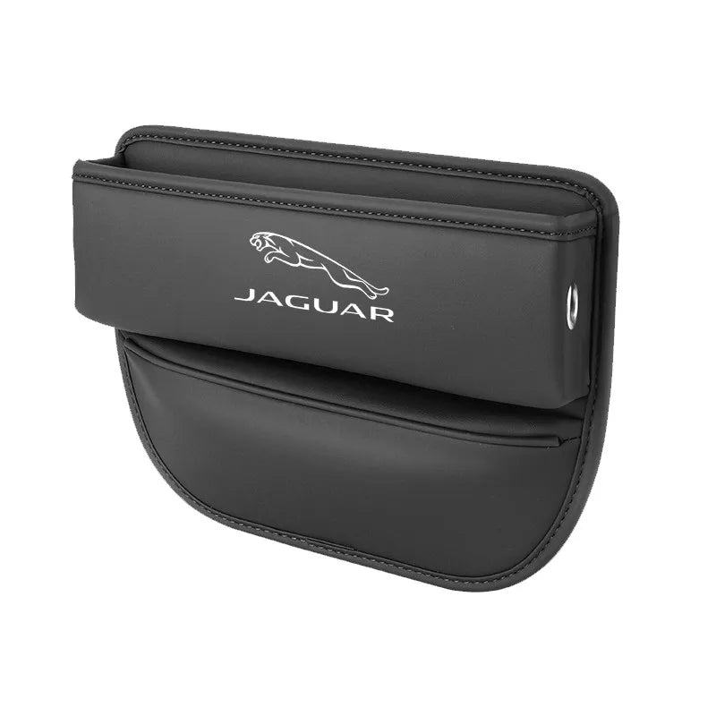 Car seat gap leather storage box suitable for Jaguar