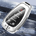 Zinc alloy genuine leather car key case for Chevrolet series