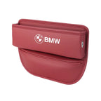 Car seat gap leather storage box suitable for BMW