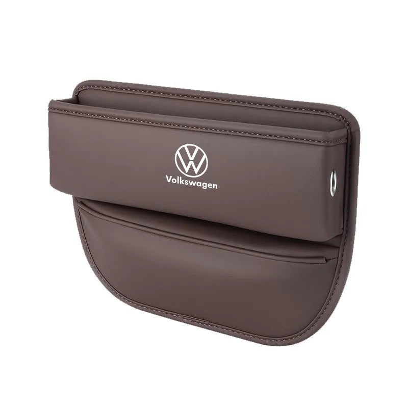 Car seat gap leather storage box suitable for Volkswagen