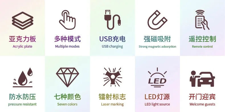 Customizable LED Car Pedal Lights For Suzuki