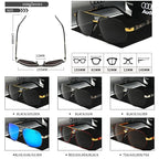Premium Polarized Aviator Sunglasses Set For Audi