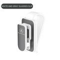 Premium Leather Snap-Fit Sunglasses Clip Holder for Mercedes-Benz