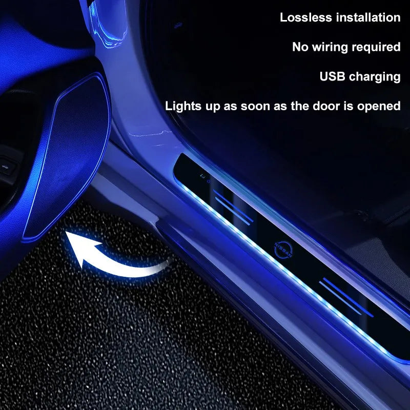 Customizable LED Car Pedal Lights For Nissan