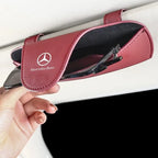 Car glasses case car eyeglass holder car sun visor storage box