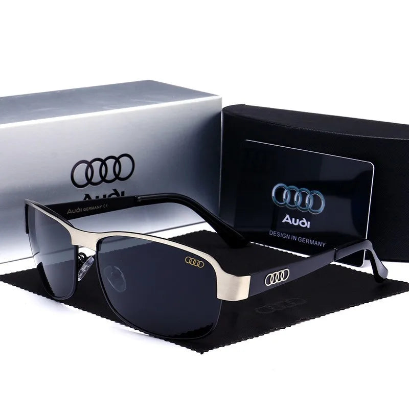 Premium Polarized Rectangular Sunglasses Set For Audi