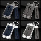 Zinc alloy genuine leather car key case for Lexus series
