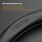 3D Embossed Genuine Leather Steering Wheel Cover For Mazda