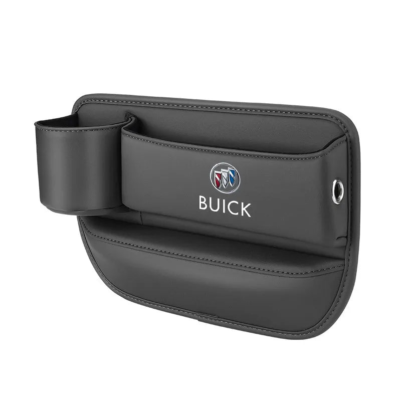 Car seat gap storage box with cup holder suitable for Buick