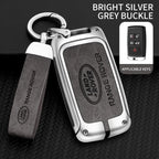 Zinc alloy genuine leather car key case for Land Rover series