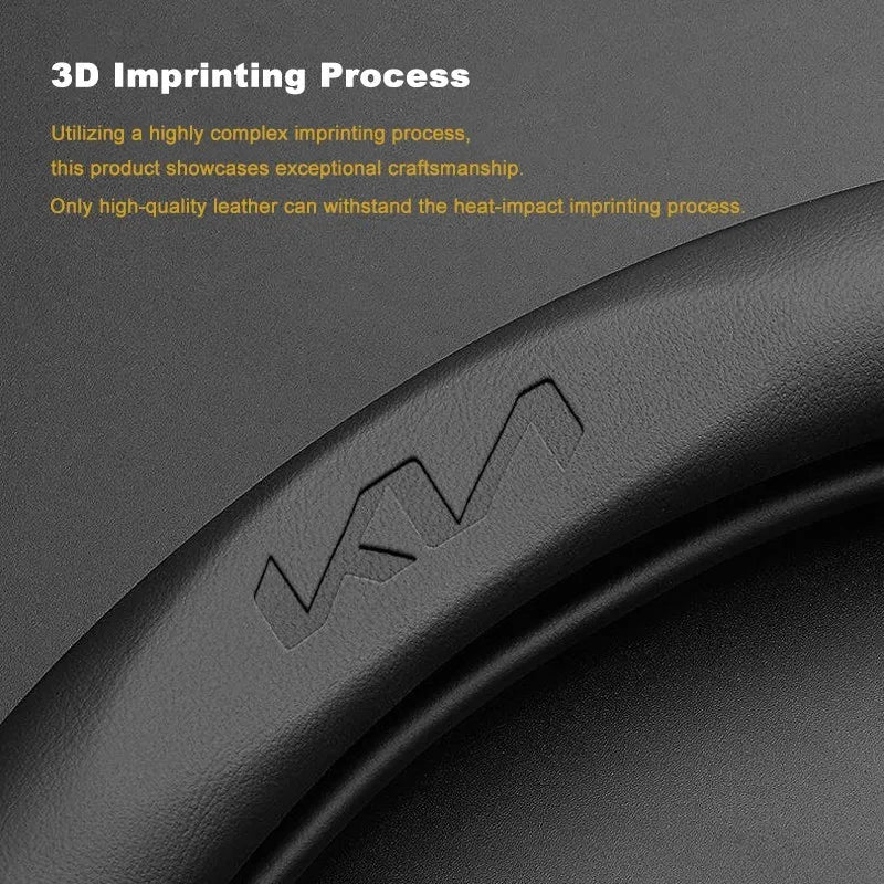 3D Embossed Genuine Leather Steering Wheel Cover For Kia