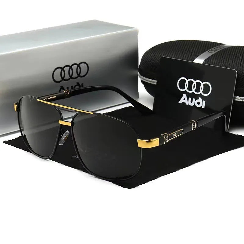 Premium Polarized Aviator Sunglasses Set For Audi