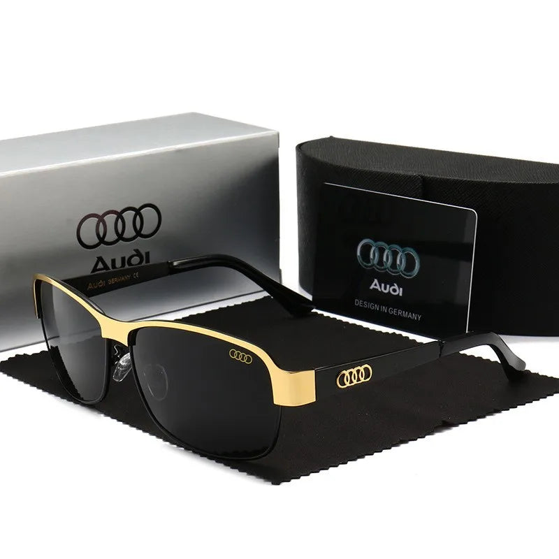 Premium Polarized Rectangular Sunglasses Set For Audi