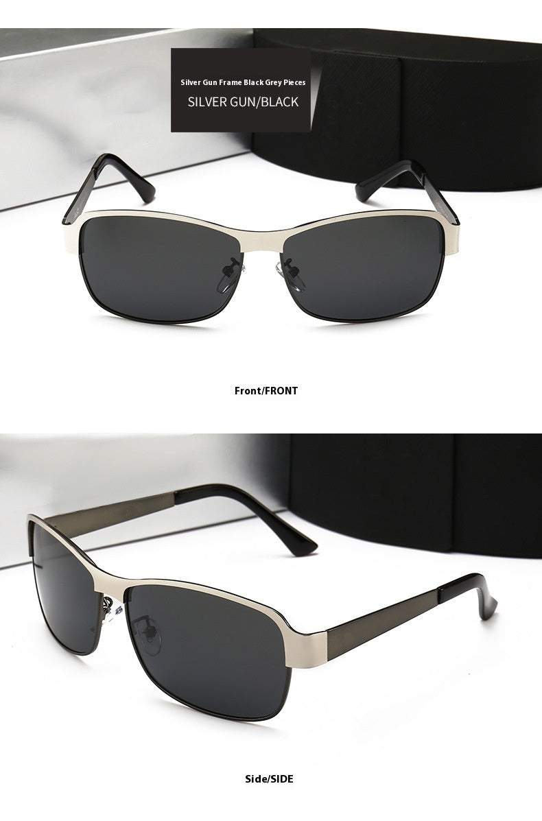 Audi Retro Oval UV400 Polarized Sunglasses for Men Women Motorcycle Glasses Anti-Glare Outdoor Adventure Shades