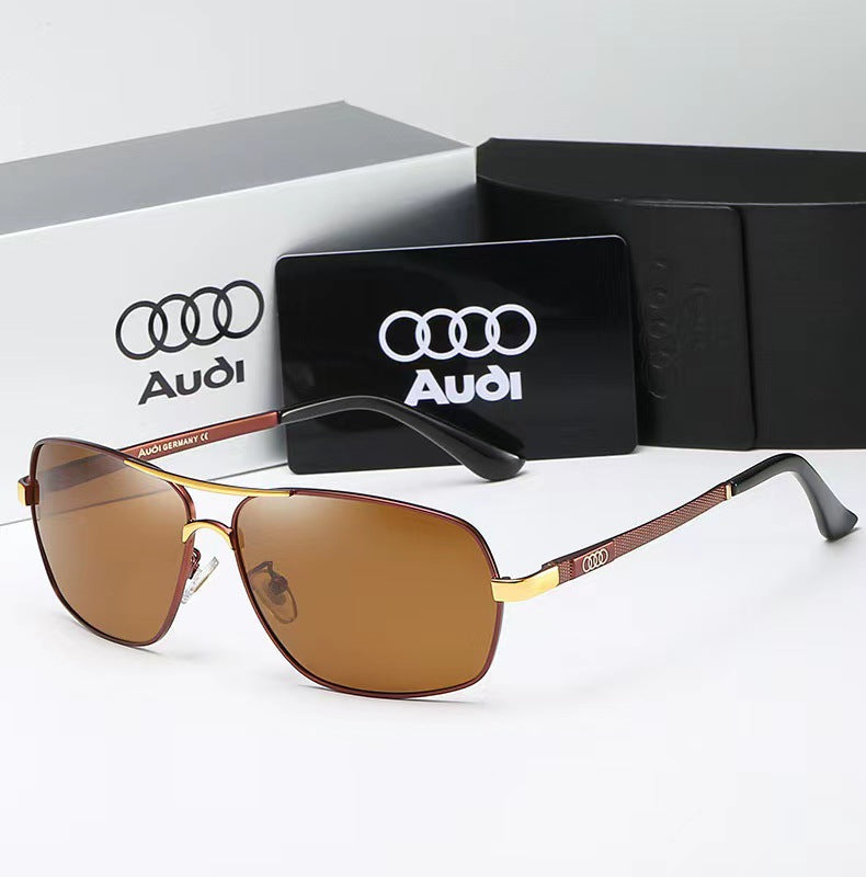 Audi Polarized UV400 Driving Sunglasses for Men/Women Square