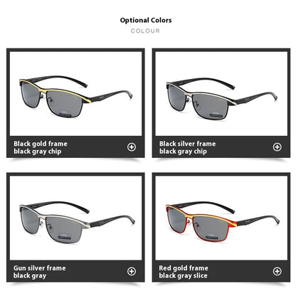 Audi High end luxury men driving polarized sunglasses, brand luxury design anti glare