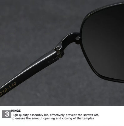 Audi Polarized UV400 Driving Sunglasses for Men/Women Square